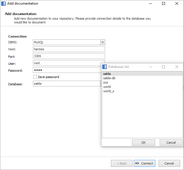 Create Diagram For Mysql Database Dataedo Tutorials