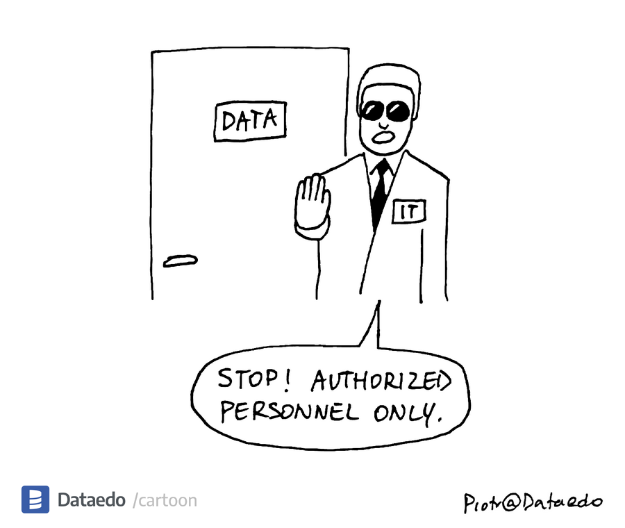 I M Affraid You Can T Go Inside Database Dataedo Data Cartoon