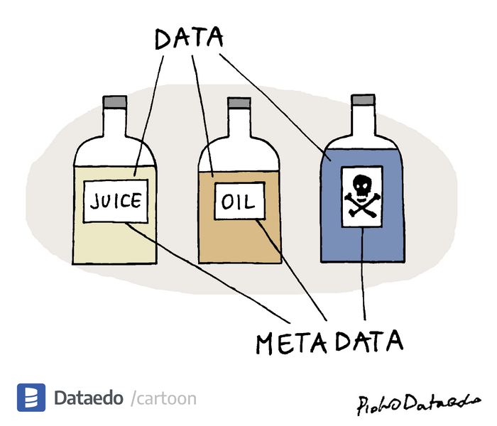 Dataedo - cartoon - data-vs-metadata-4