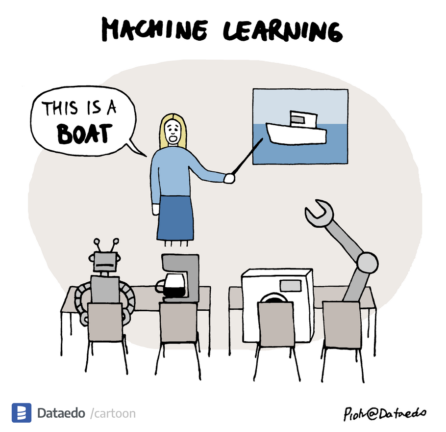 Machine Learning – Dataedo Data Cartoon