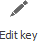 Edit key button