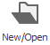 New open button
