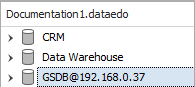Imported database schema