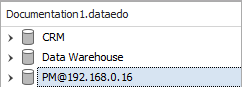 Imported database schema