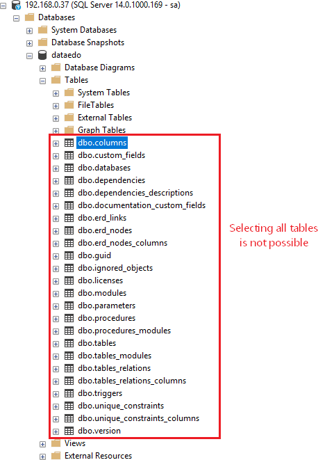 How to export list of tables in SQL Server with SSMS - SSMS Tutorials