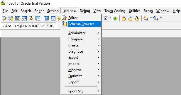 how to make foreign key toad data modeler
