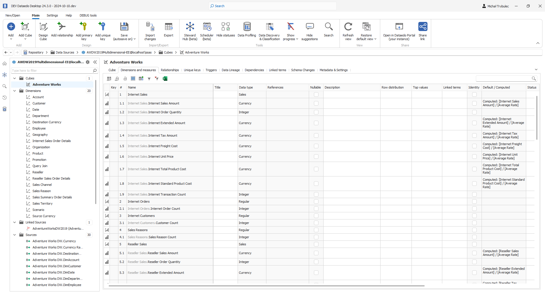 SSAS Sample documentation