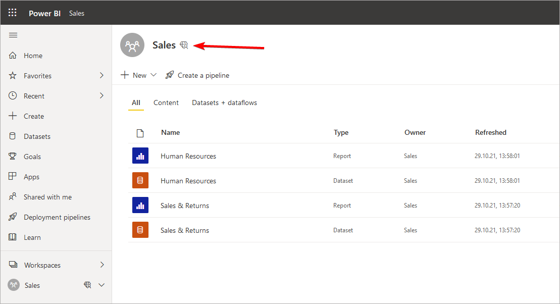 Connecting To Power BI Premium Workspaces And Datasets Dataedo 