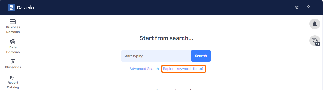 Click Explore keywords