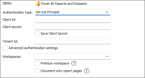 Azure Service Principal authentication