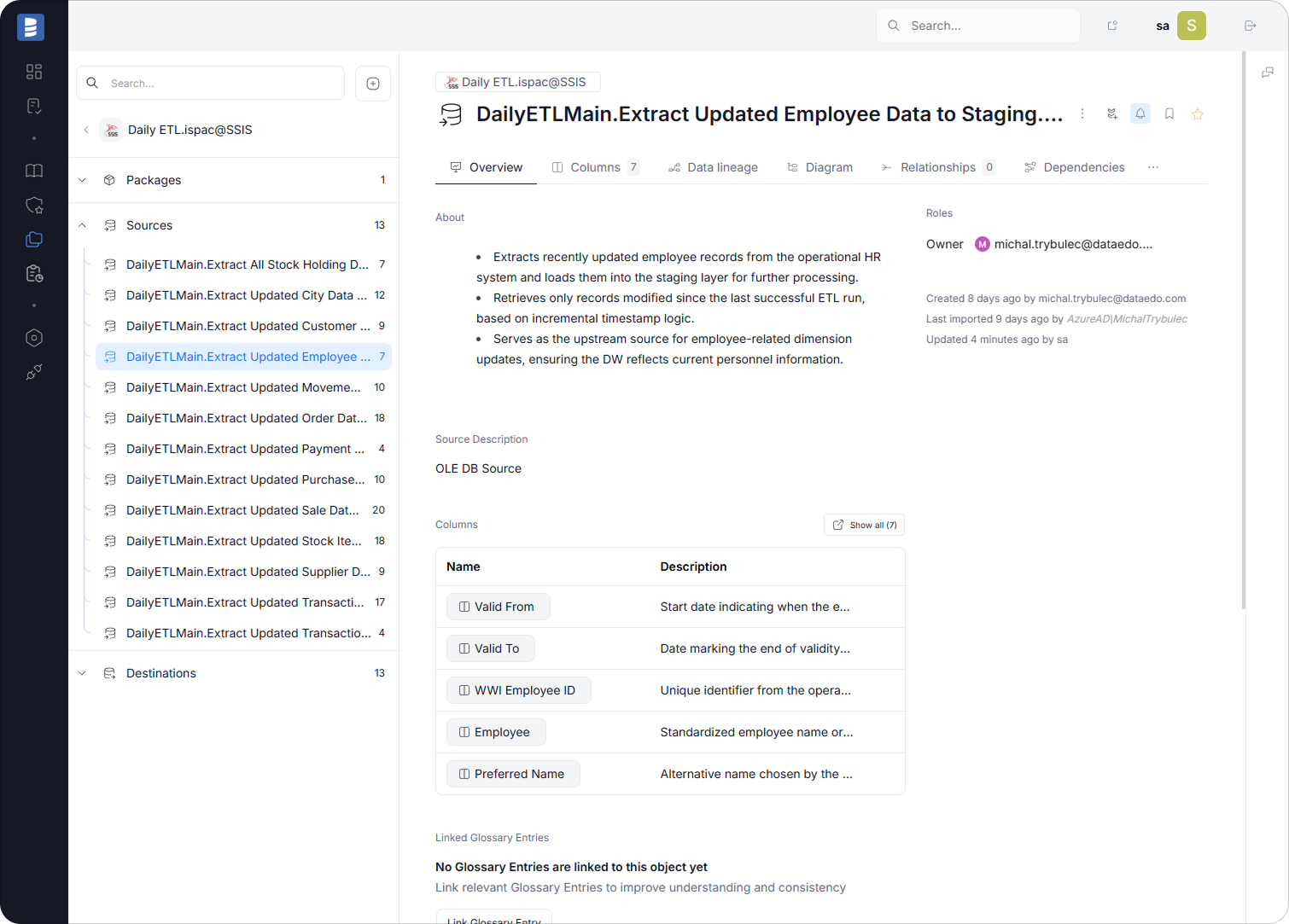 Control flow documentation