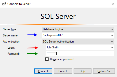 Connection to SQL Server
